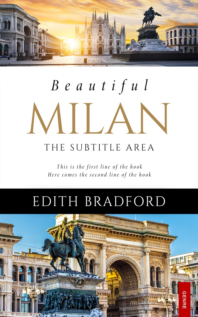 2D view of Premade Travel Book Cover - Coral Reef