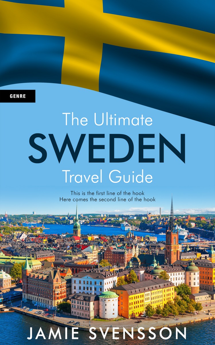 2D view of Premade Travel Book Cover - Nile Blue