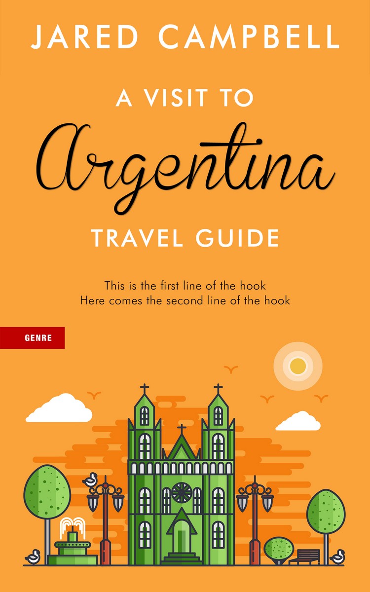 2D view of Sea Buckthorn #5444 - Premade Travel Book Cover