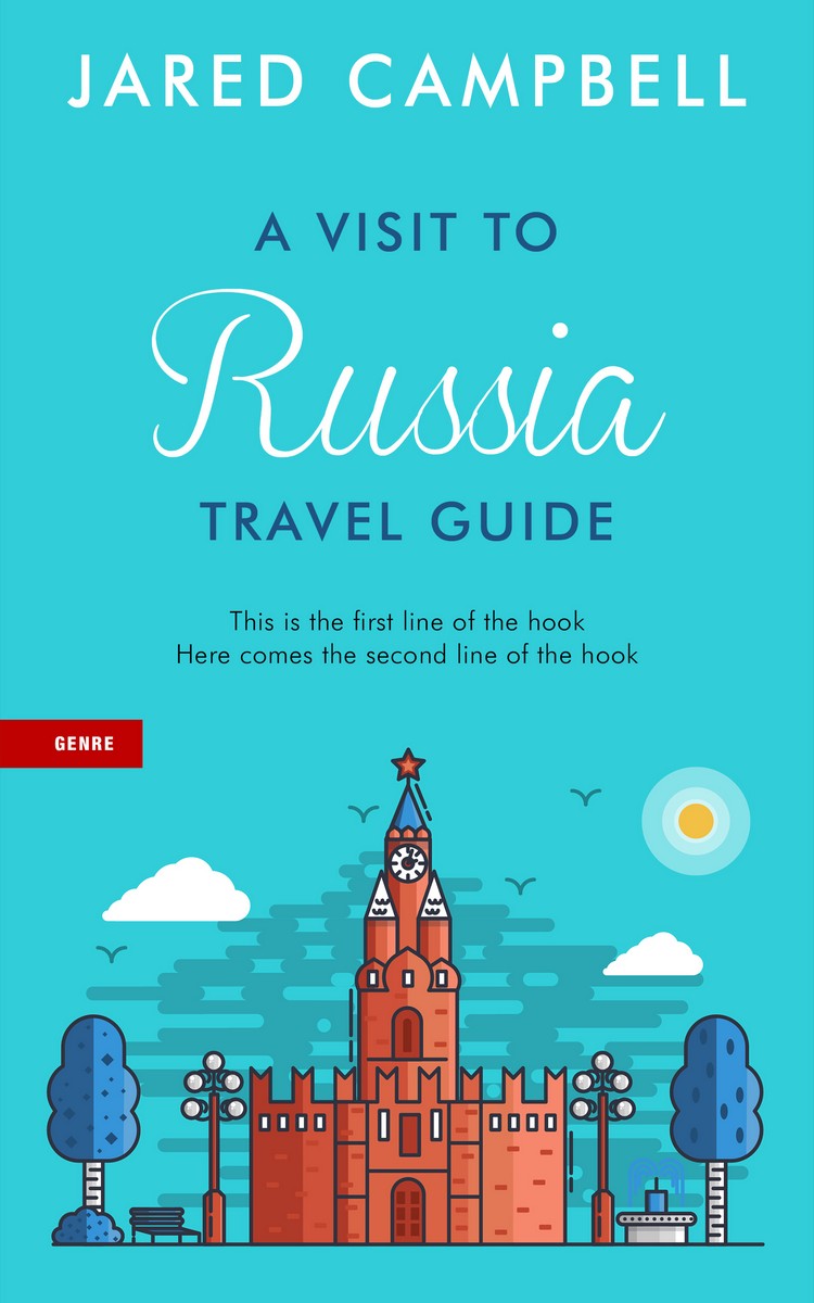 2D view of Premade Travel Book Cover - Scooter