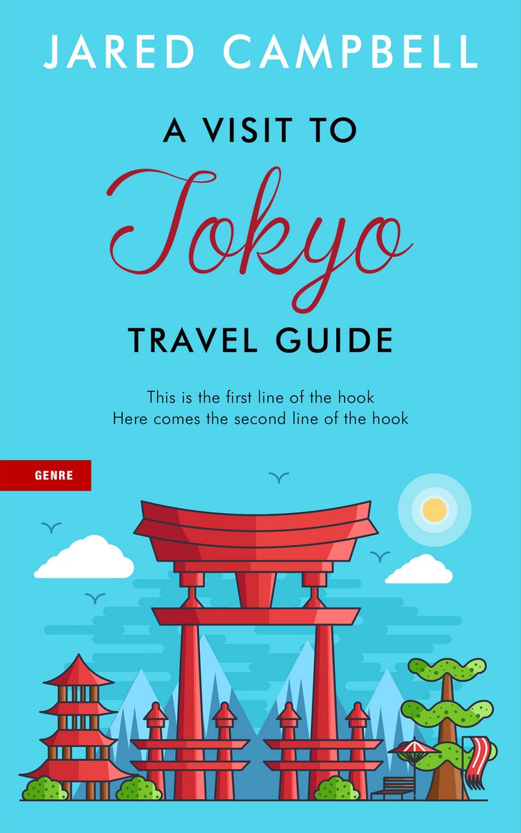 2D view of Picton Blue #5461 - Premade Travel Book Cover