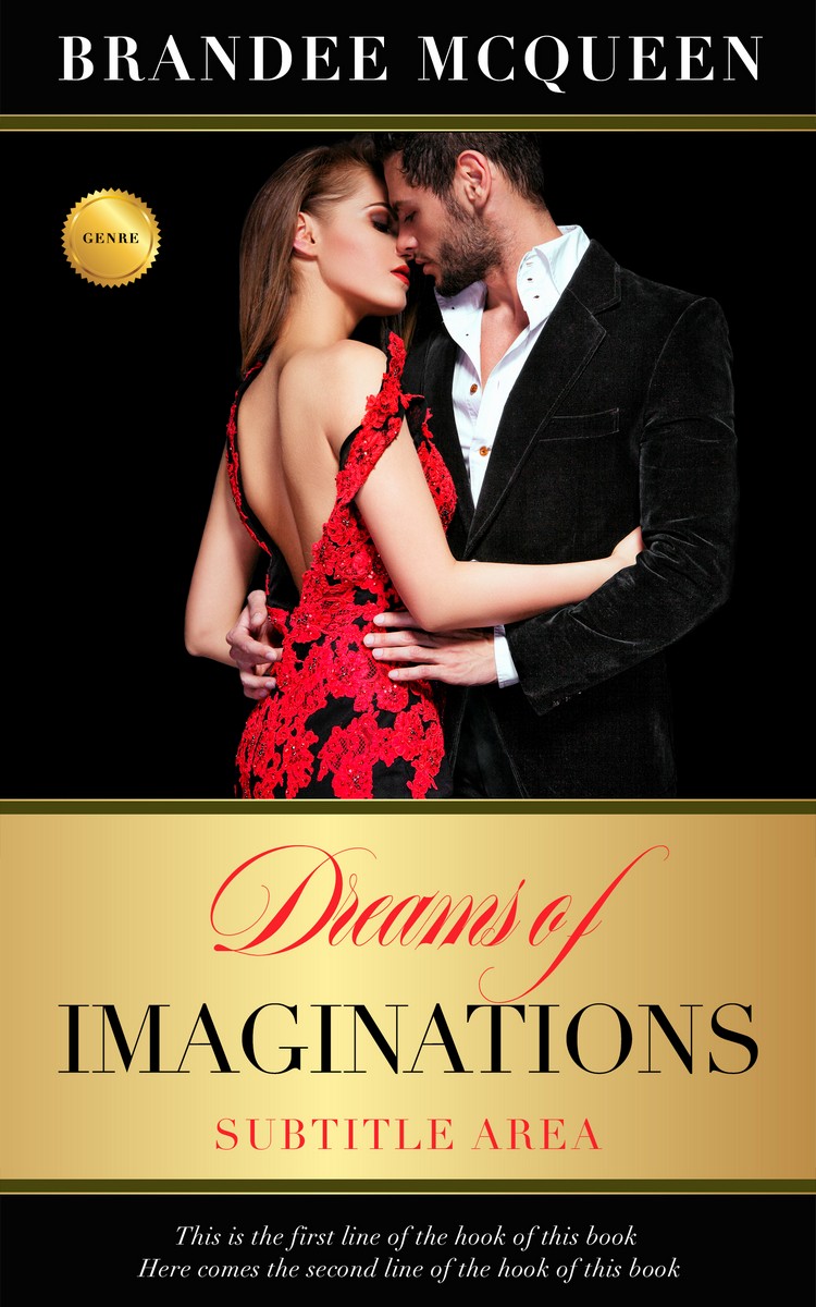 2D view of Harvest Gold #5557 - Premade Erotica Book Cover