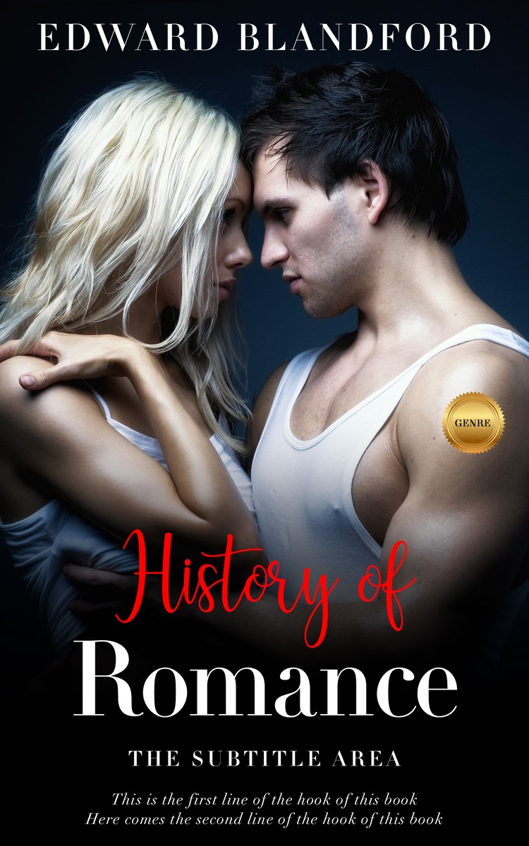 2D view of Premade Erotica Book Cover - Shark