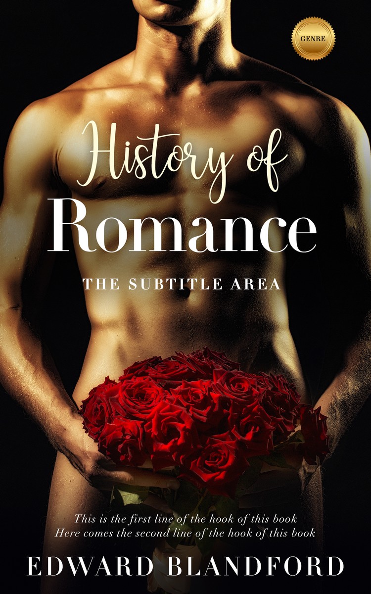 2D view of Premade Erotica Book Cover - Twine