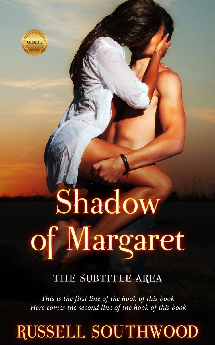 2D view of Tan #5616 - Premade Erotica Book Cover