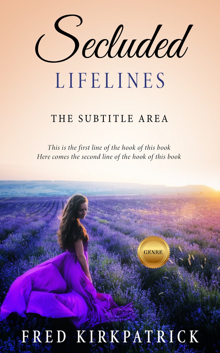 2D view of Premade Romance Book Cover - Bone