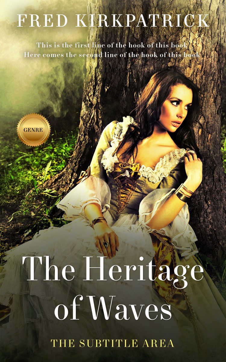 2D view of Birch #5645 - Premade Romance Book Cover