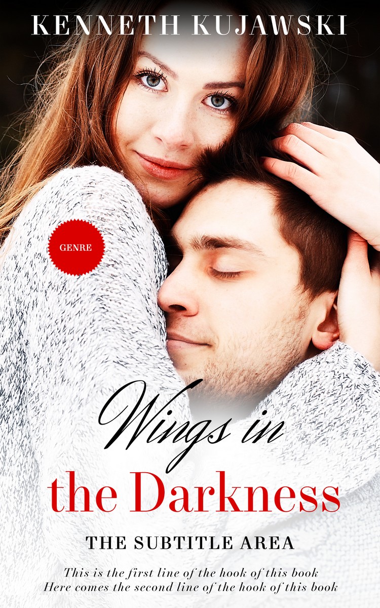 2D view of Bizarre #5668 - Premade Romance Book Cover