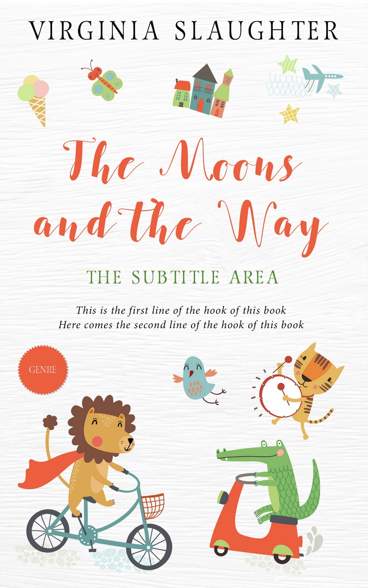 2D view of Desert Storm #5720 - Premade Abstract Book Cover