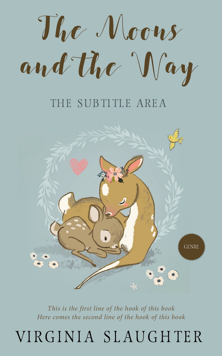 2D view of Premade Family & Parenting Book Cover - Tower Gray