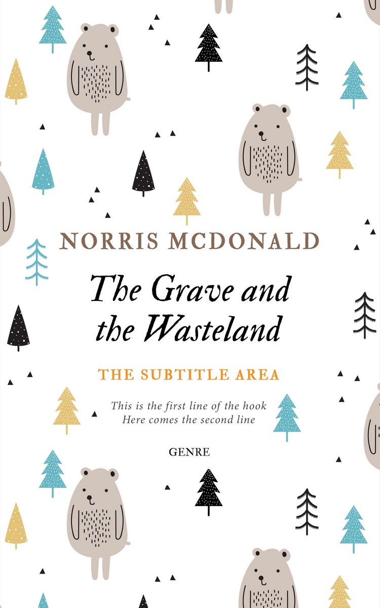 2D view of Silver Rust #5729 - Premade Abstract Book Cover