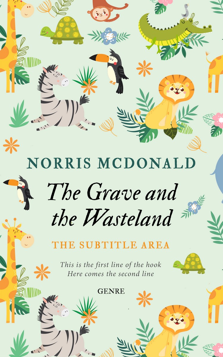 2D view of Zanah #5731 - Premade Nature Book Cover