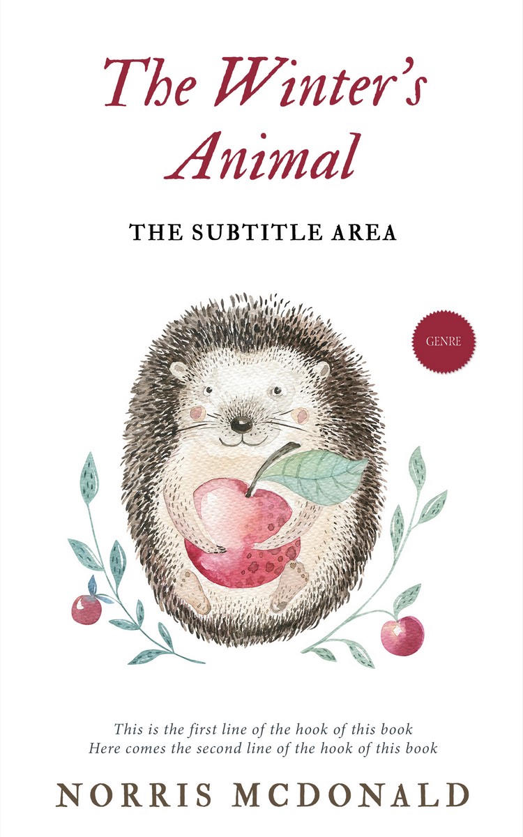 2D view of Wafer #5735 - Premade Nature Book Cover