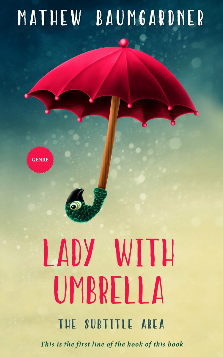 2D view of Chino #5752 - Premade Fantasy Book Cover