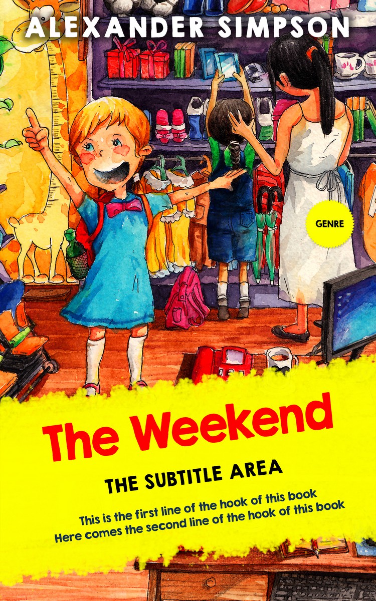 2D view of Ripe Lemon #5758 - Premade Family & Parenting Book Cover