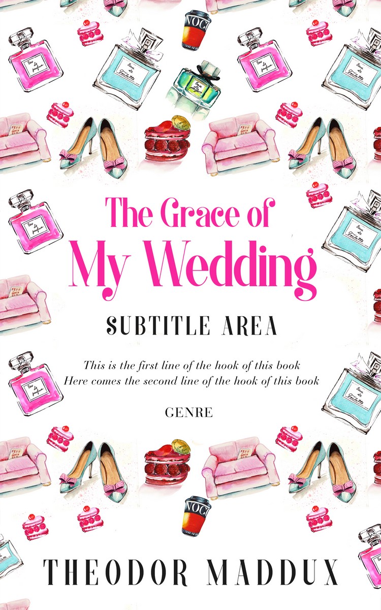 2D view of Swiss Coffee #5792 - Premade Abstract Book Cover