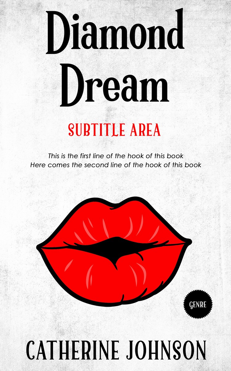 2D view of Cod Gray #5807 - Premade Teen & Young Adult Book Cover