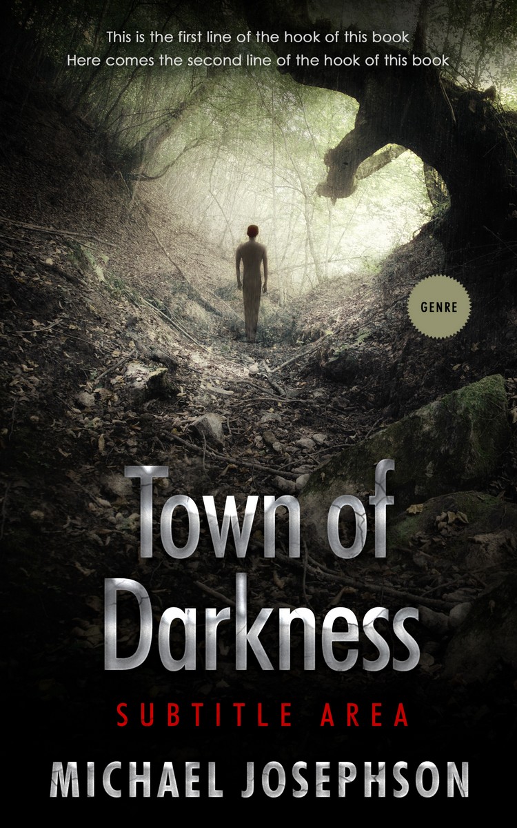 2D view of Bison Hide #5816 - Premade Horror Book Cover