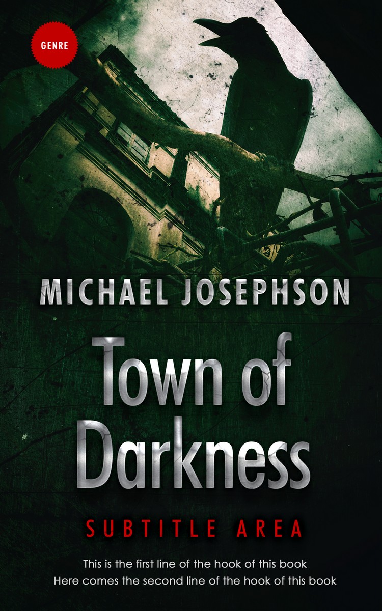 2D view of Silk #5817 - Premade Horror Book Cover