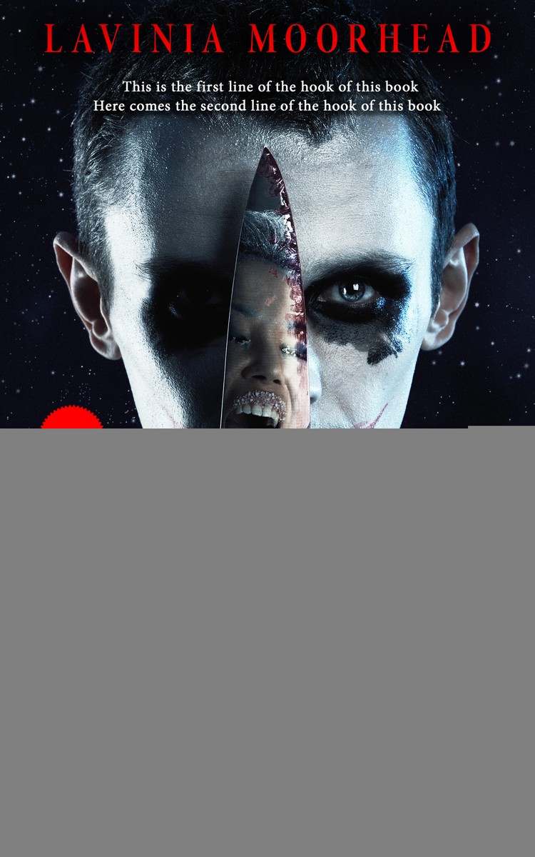 2D view of Premade Mystery & Thriller & Suspense Book Cover - Pale Slate