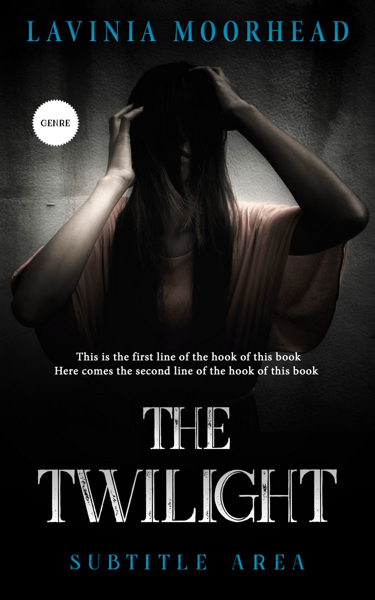 2D view of Cod Gray #5836 - Premade Mystery & Thriller & Suspense Book Cover