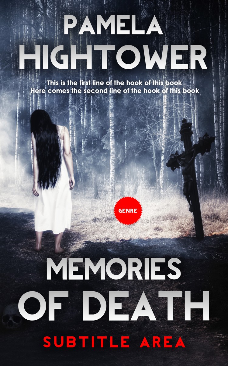 2D view of Cold Turkey #5840 - Premade Horror Book Cover