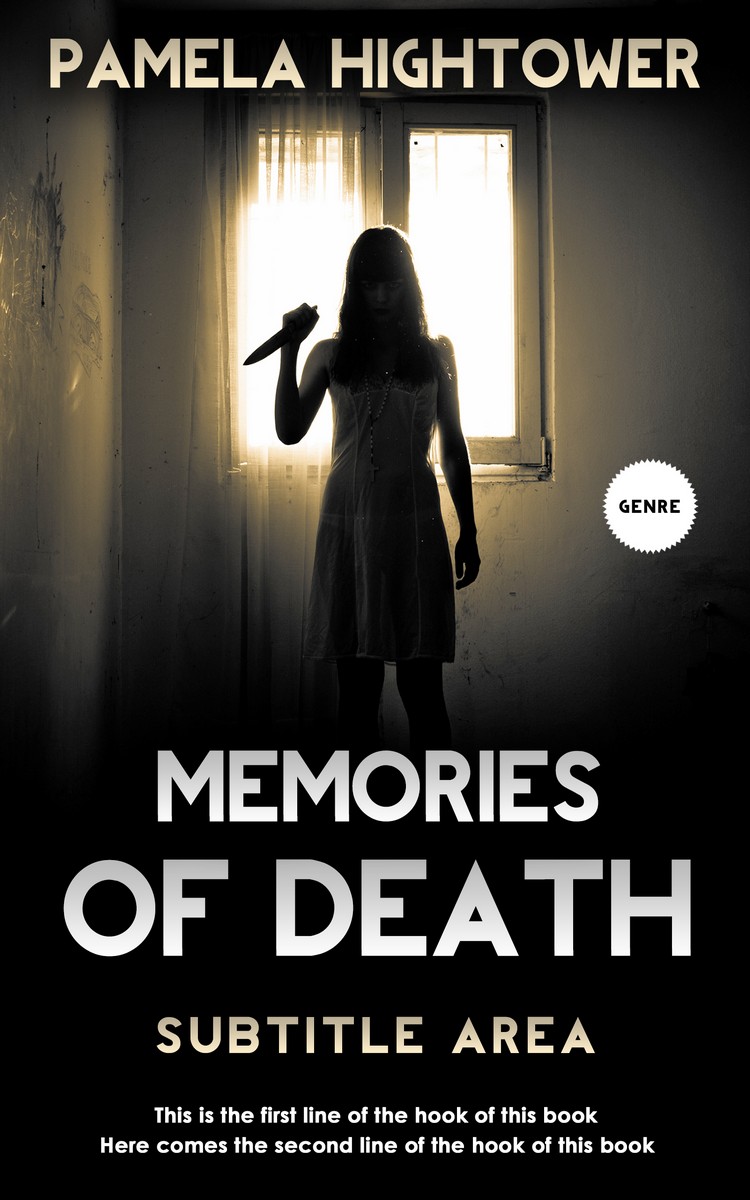 2D view of Soft Amber #5846 - Premade Mystery & Thriller & Suspense Book Cover