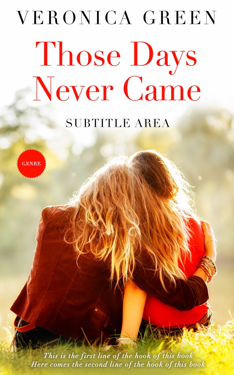 2D view of Brandy #5857 - Premade Teen & Young Adult Book Cover