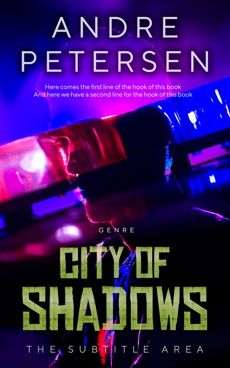 2D view of Fuchsia Pink #6000 - Premade Mystery & Thriller & Suspense Book Cover