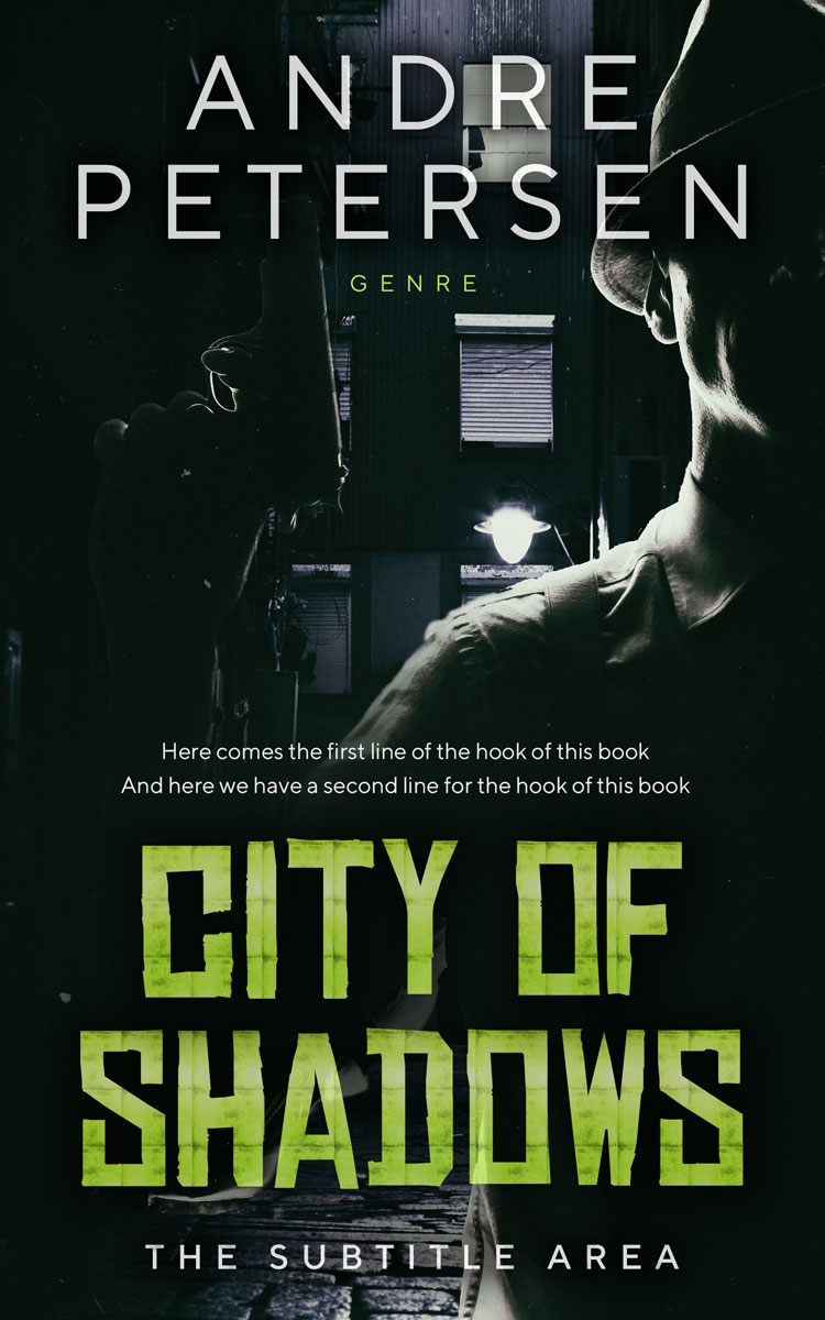 2D view of Racing Green #6004 - Premade Mystery & Thriller & Suspense Book Cover