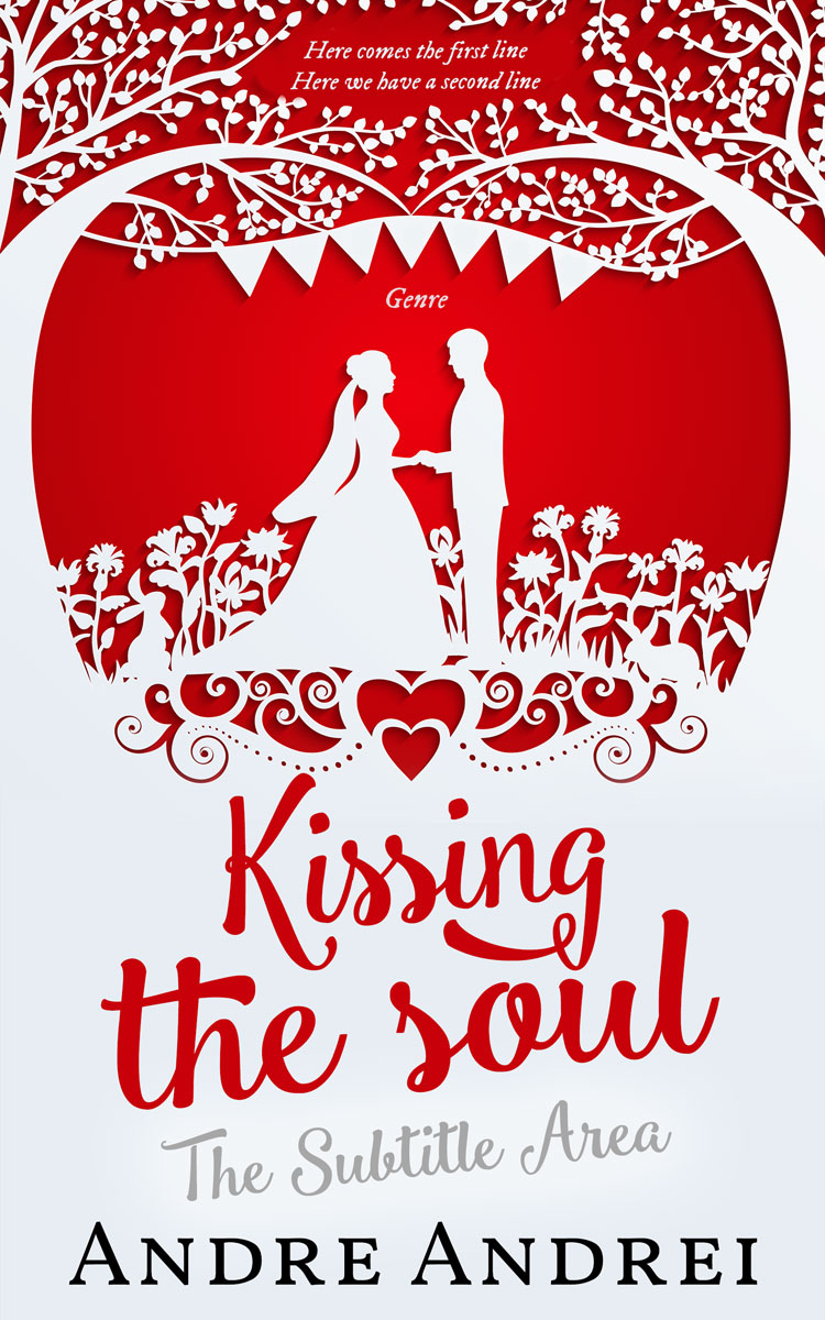 2D view of Selective Yellow #6022 - Premade Romance Book Cover