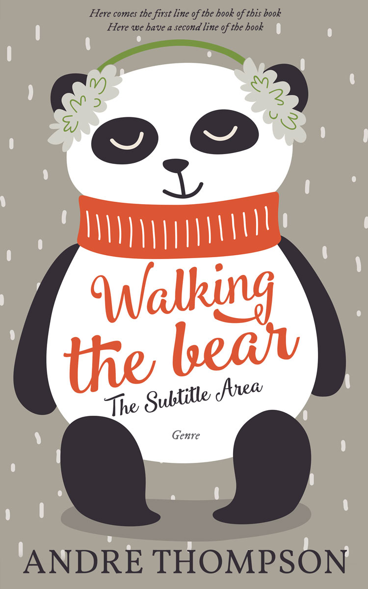 2D view of Premade Children's Book Cover - Napa