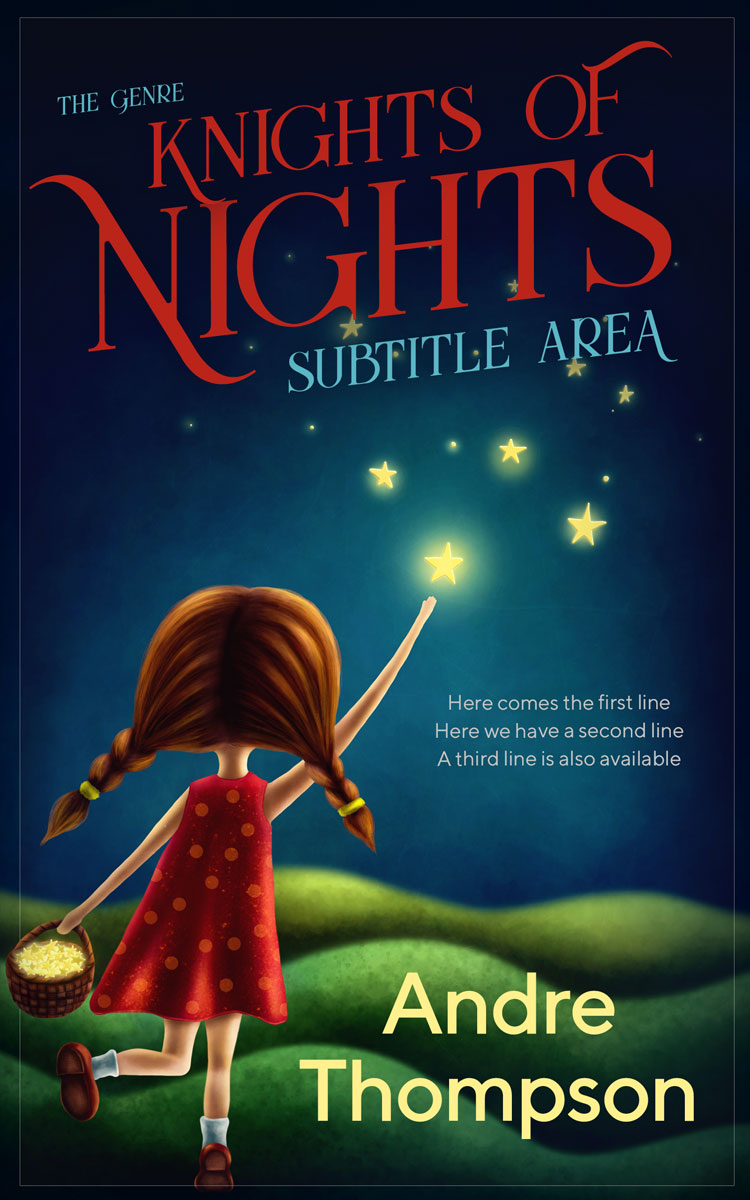 2D view of Big Stone #6036 - Premade Romance Book Cover