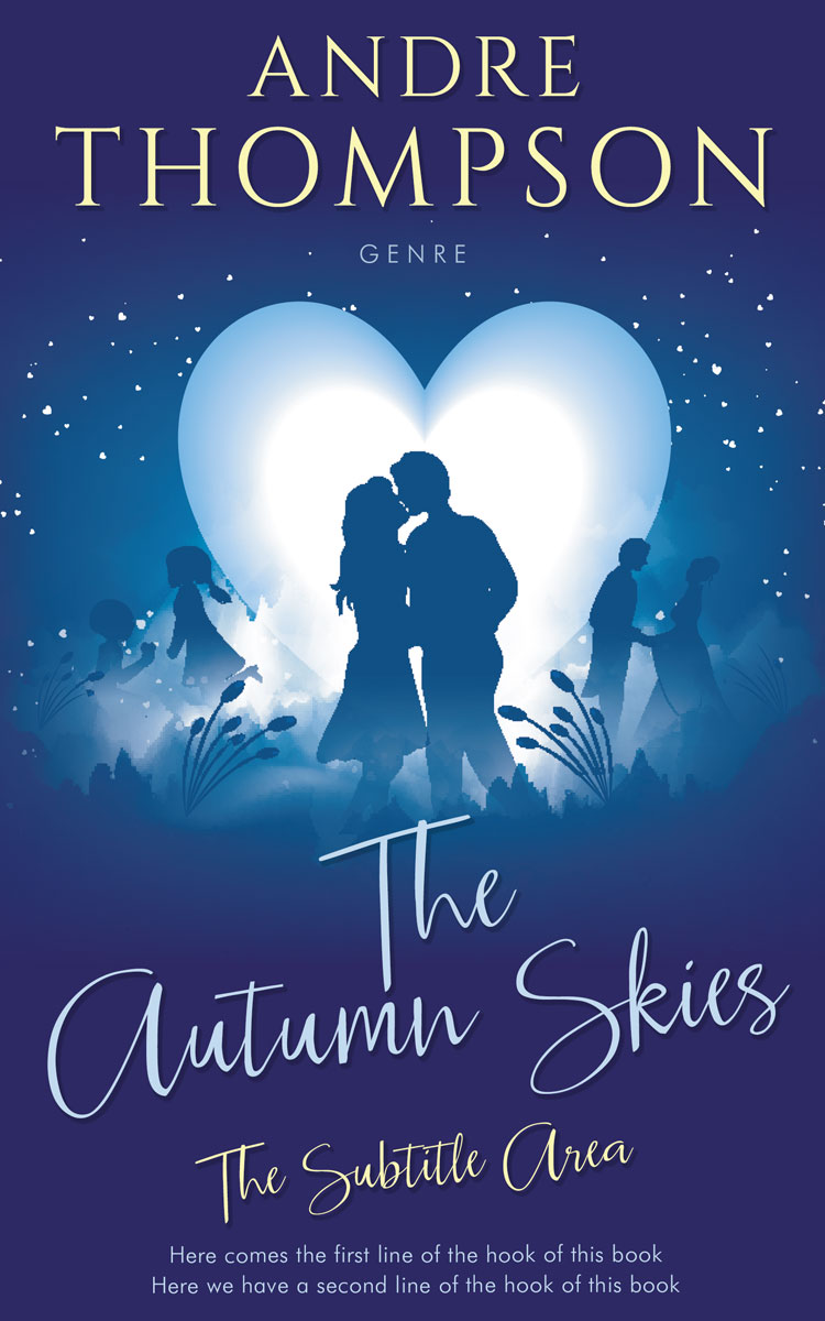 2D view of Astronaut #6046 - Premade Romance Book Cover