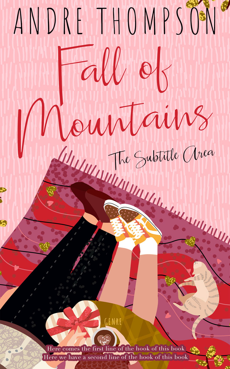 2D view of Azalea #6054 - Premade Romance Book Cover