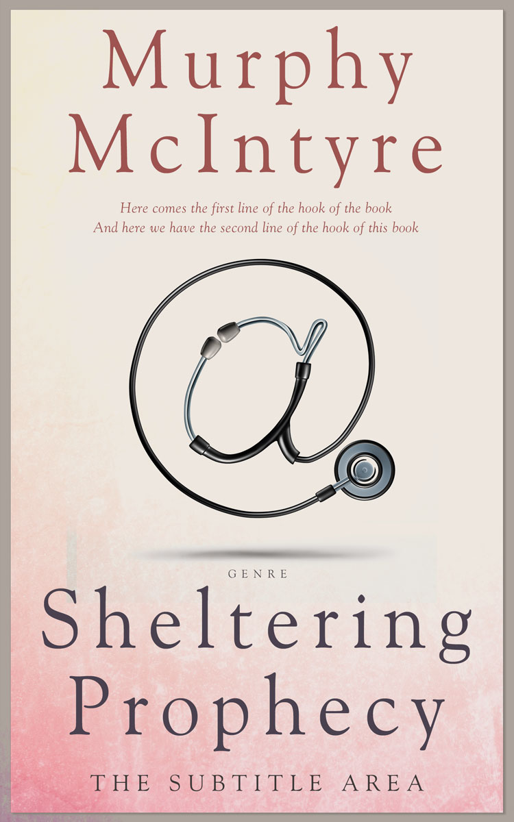 2D view of Bizarre #6111 - Premade Medical Book Cover