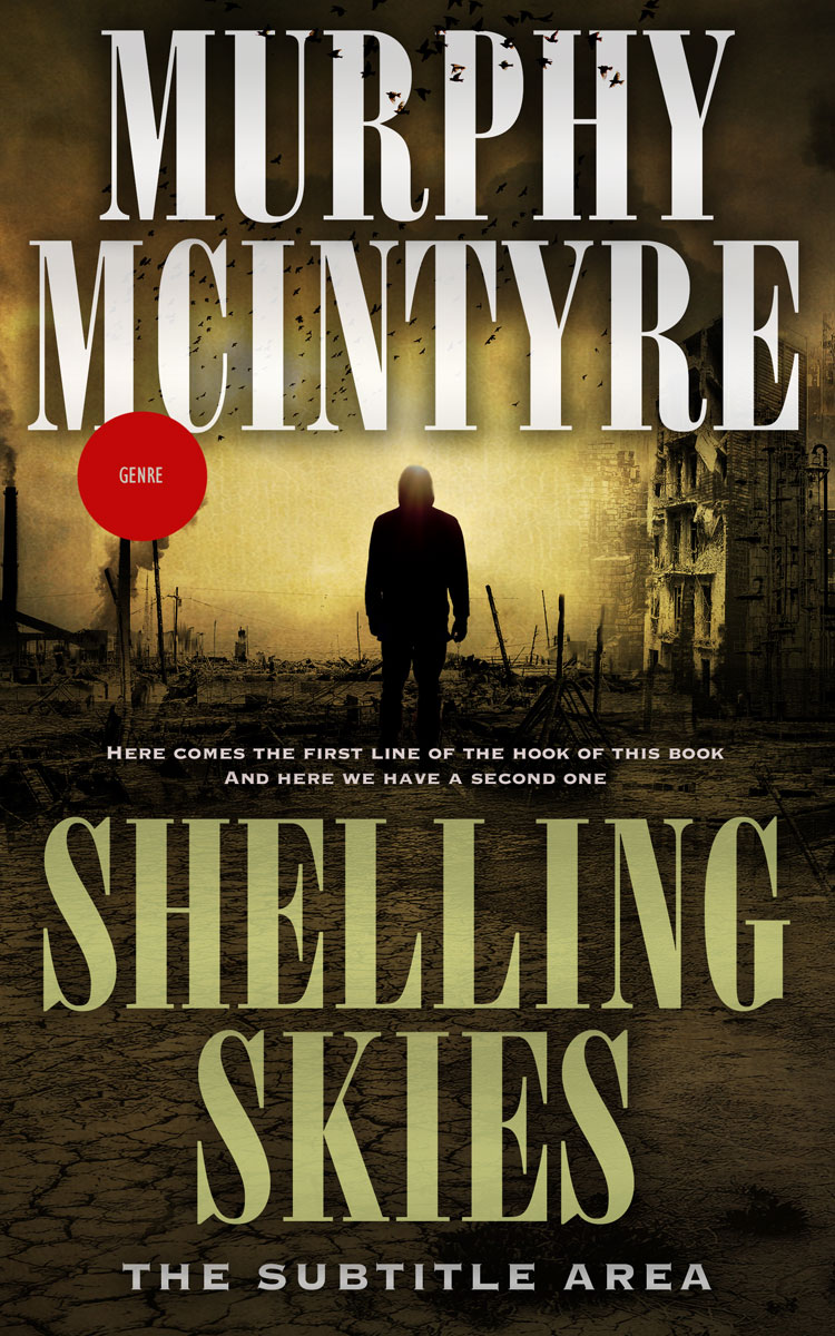 2D view of Yuma #6128 - Premade Apocalyptica Book Cover