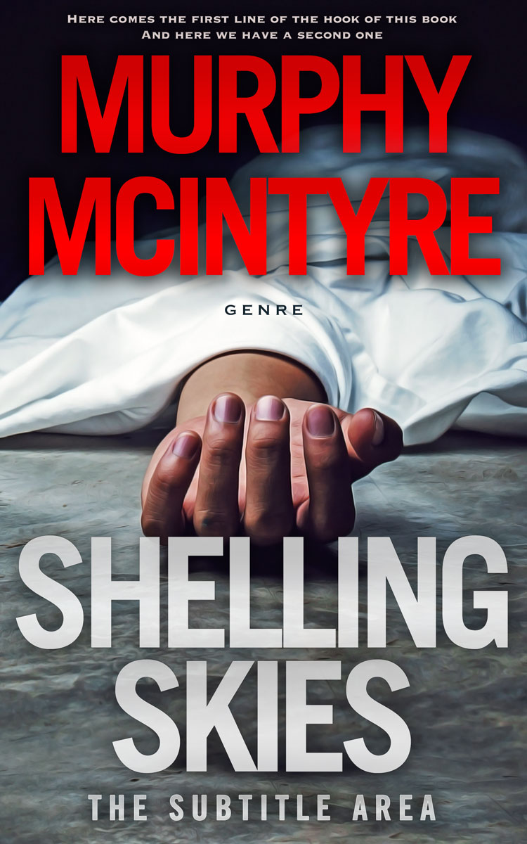 2D view of Premade Mystery & Thriller & Suspense Book Cover - Tuna