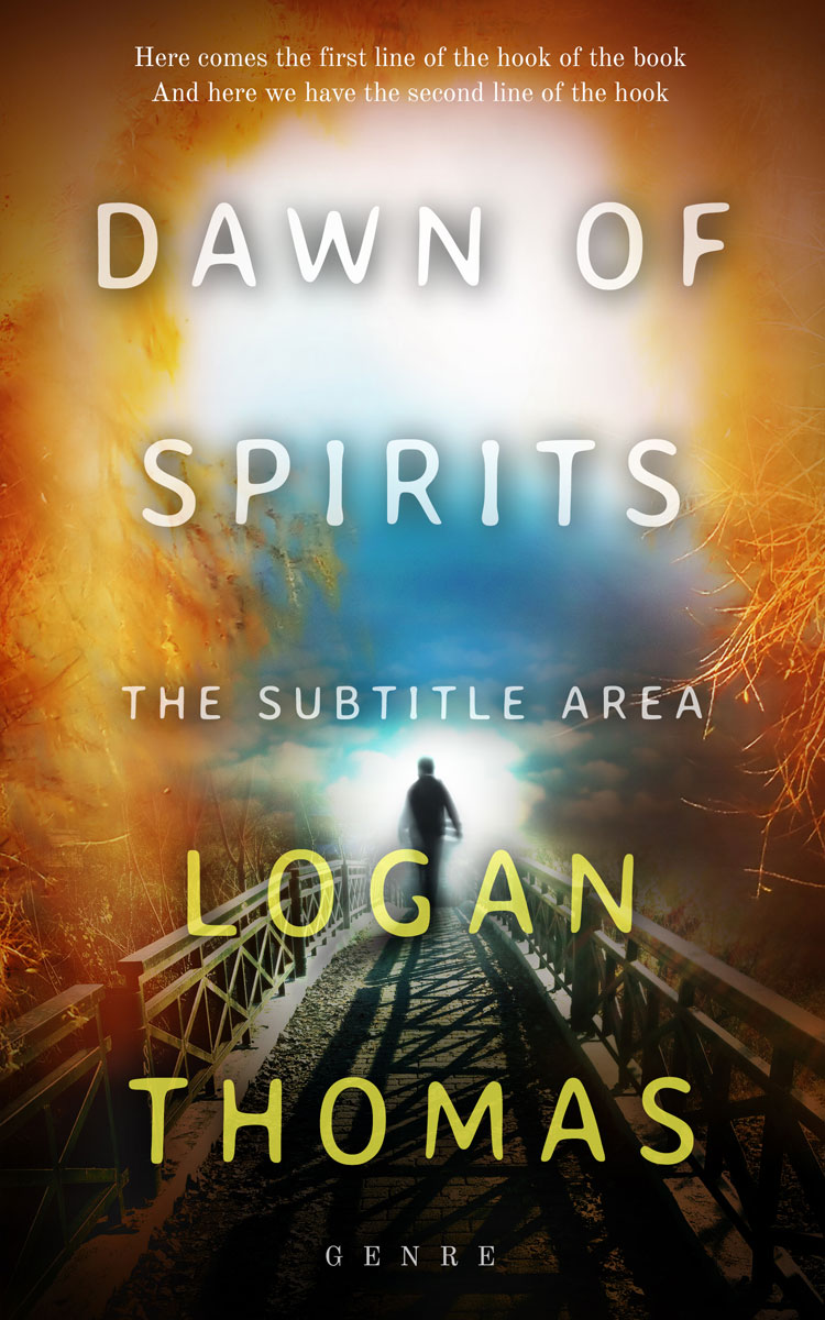 2D view of Premade Paranormal & Urban Book Cover - Driftwood