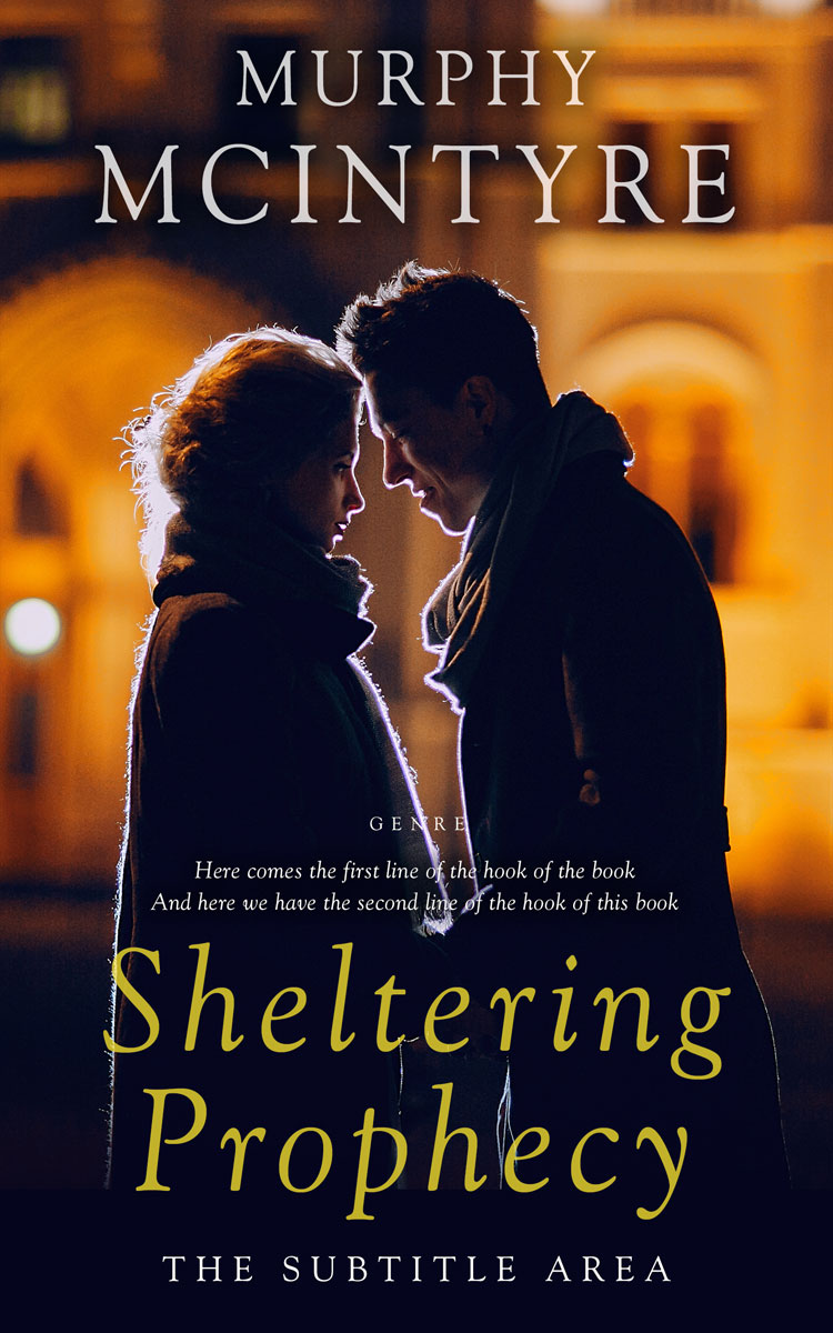 2D view of Premade Romance Book Cover - Cinder