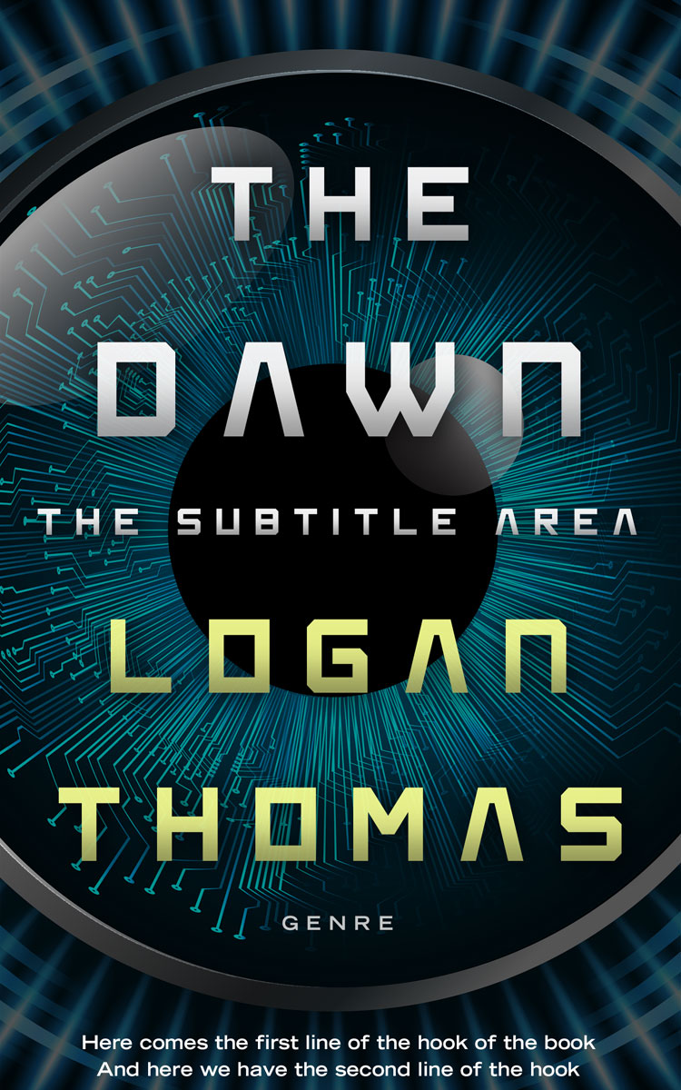 2D view of Firefly #6207 - Premade Science Fiction Book Cover