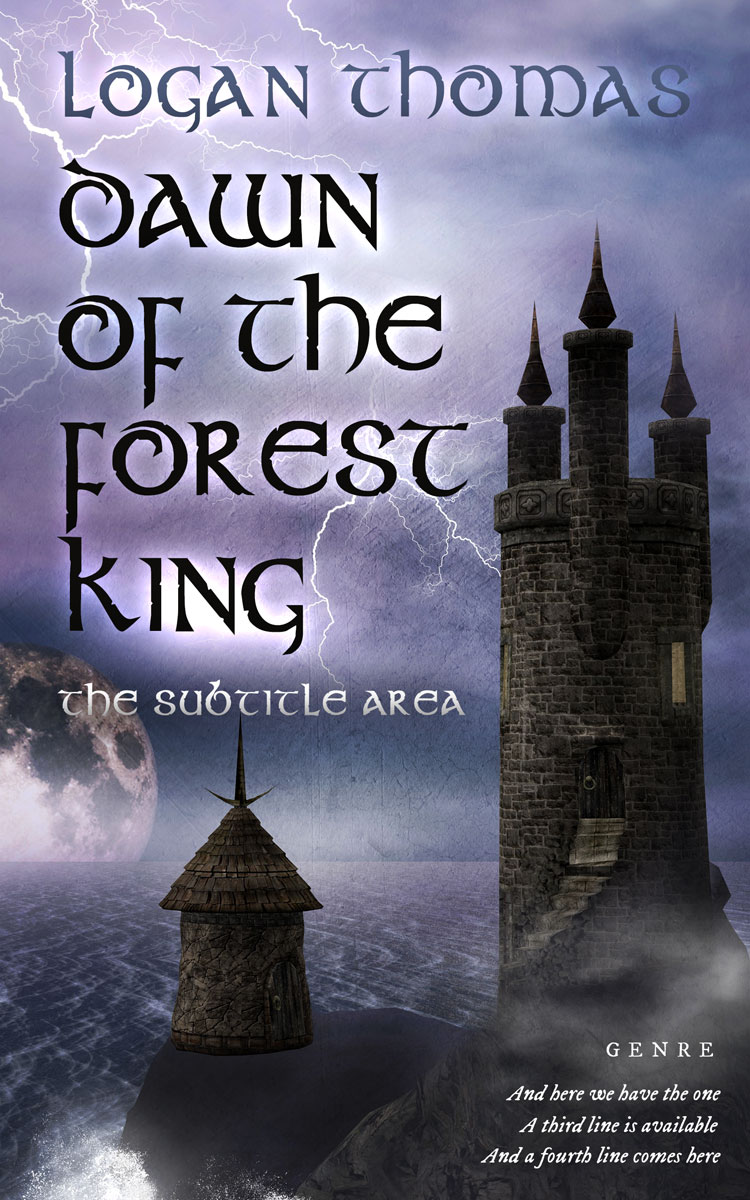 2D view of Tuna #6262 - Premade Fantasy Book Cover