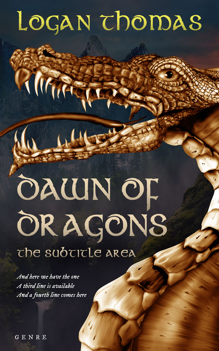 2D view of Premade Fantasy Book Cover - Baltic Sea