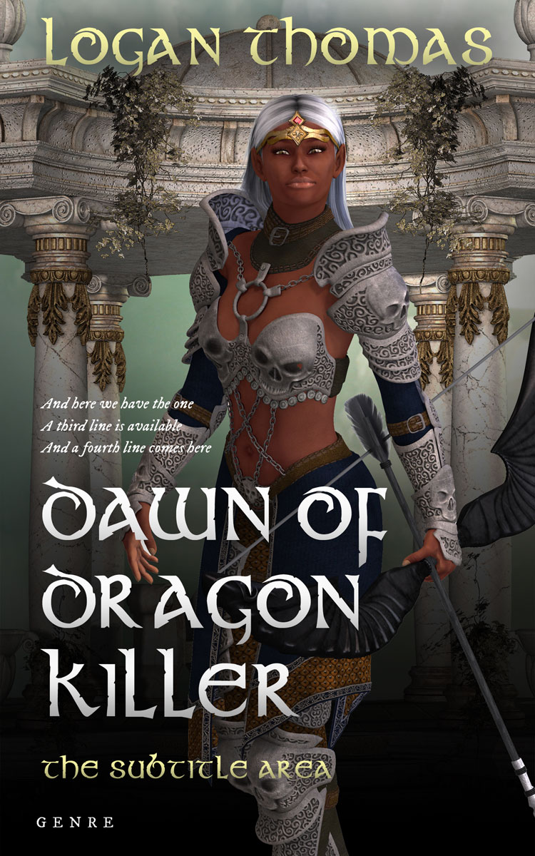 2D view of Dune #6265 - Premade Fantasy Book Cover