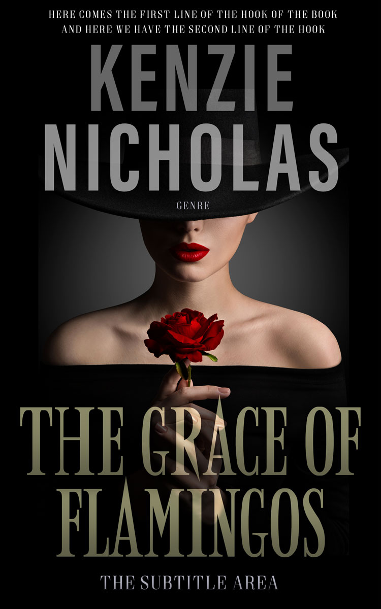 2D view of Donkey Brown #6282 - Premade Romance Book Cover