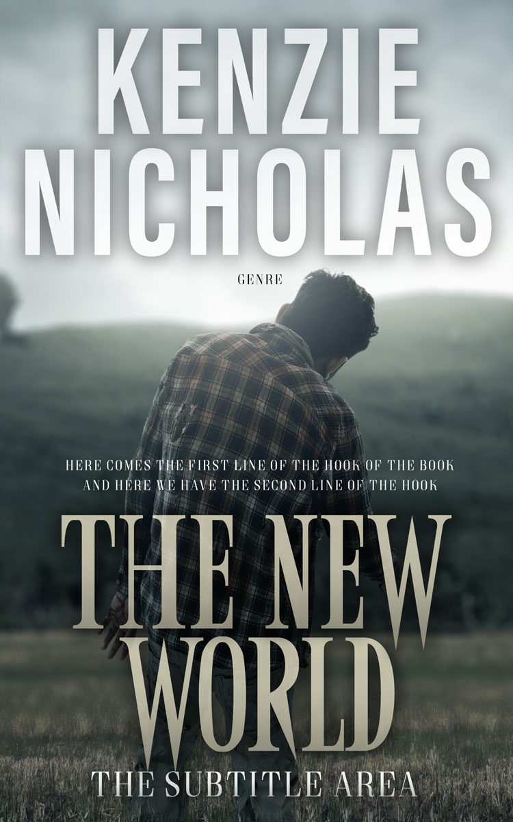 2D view of Cape Cod #6286 - Premade Apocalyptica Book Cover