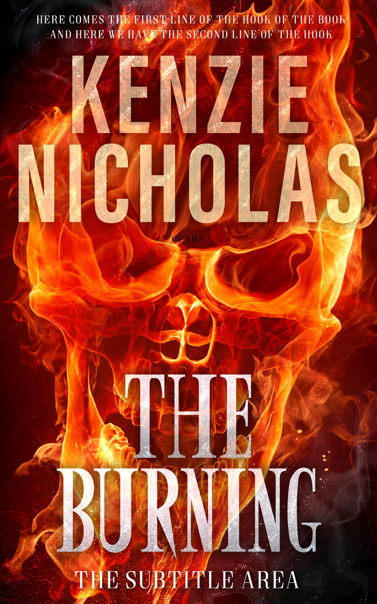 2D view of Totem Pole #6290 - Premade Horror Book Cover