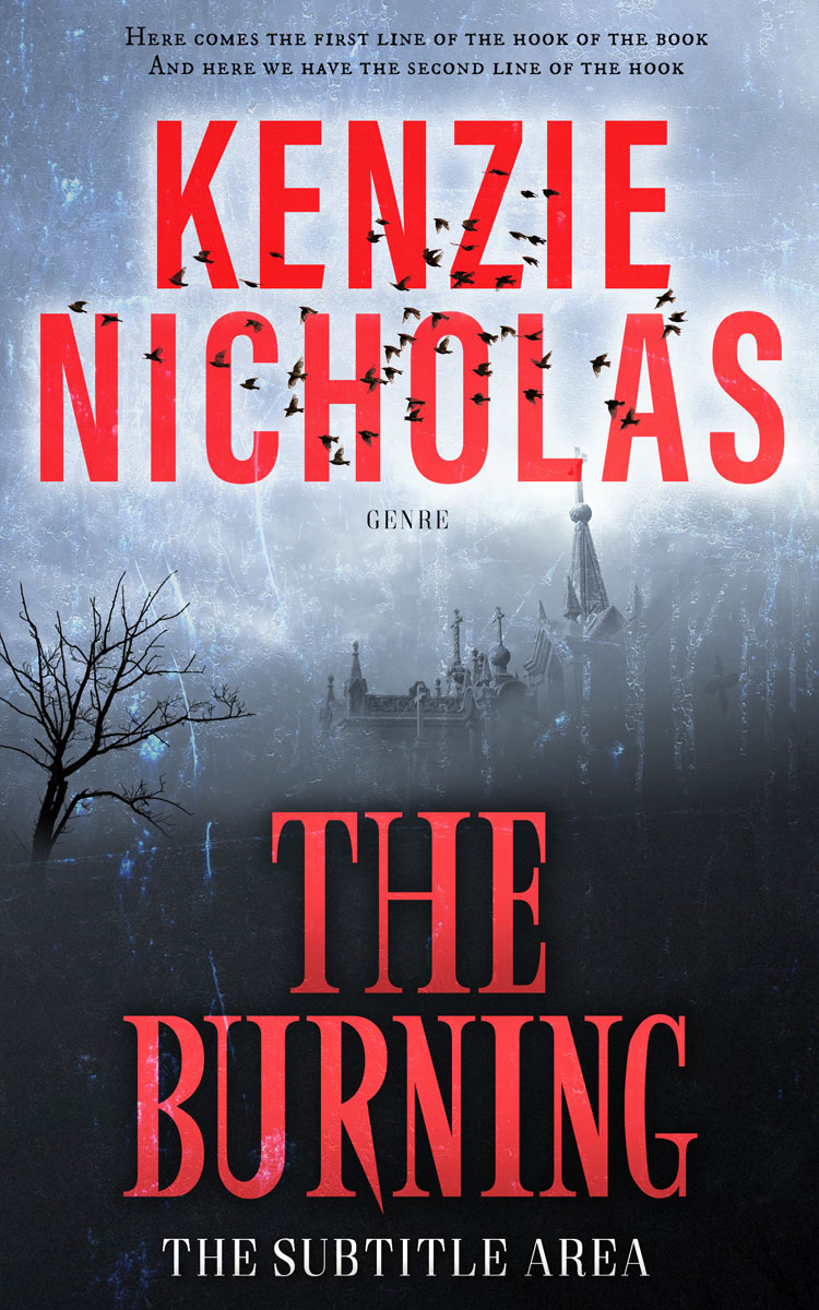 2D view of Premade Horror Book Cover - Casper