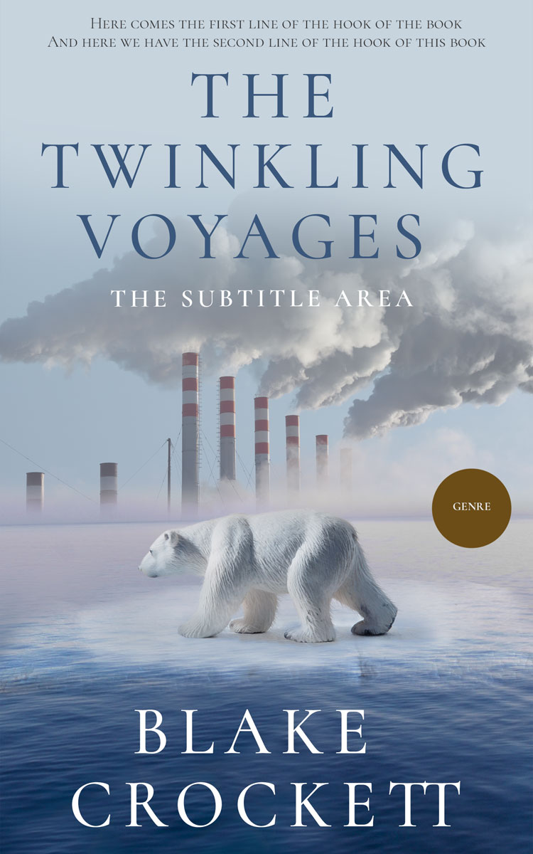 2D view of Cadet Blue #6329 - Premade Science & Nature Book Cover