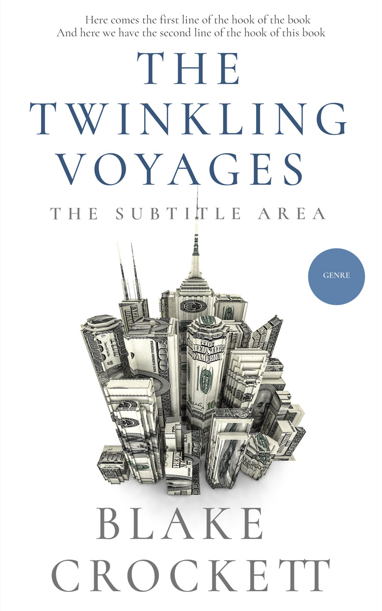 2D view of Celeste #6333 - Premade Business Book Cover